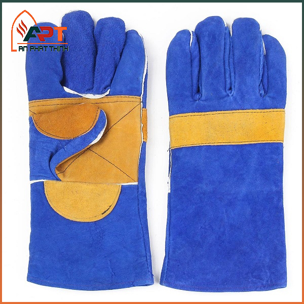 Găng tay da hàn chịu nhiệt chống cháy